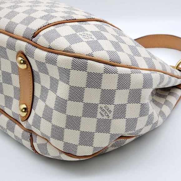 100% Authentic Louis Vuitton Galliera PM Damier Azur Hobo Bag - Picture 7 of 16